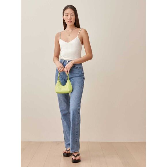 Reformation Mali Knit V-Neck Tank Top - S - Picture 1 of 3